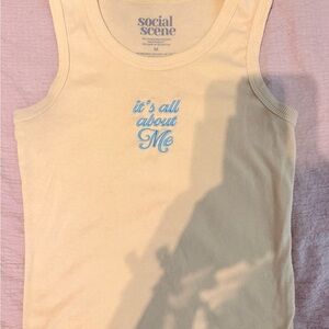 Women’s Yellow Tank Top